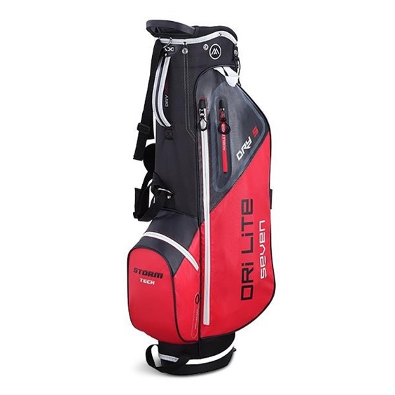Big Max Dri Lite Seven G Standbag, rot/schwarz
