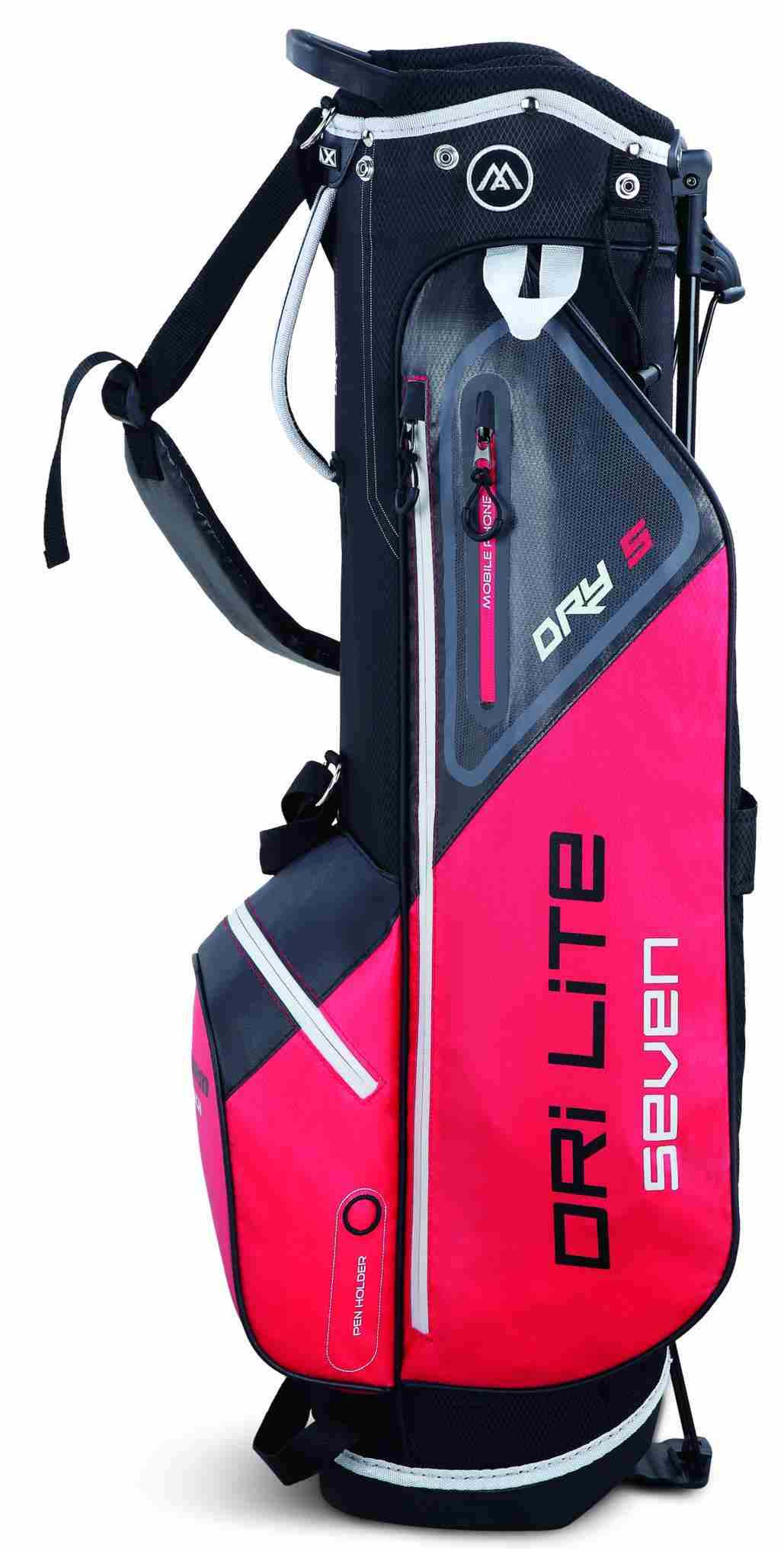Big Max Dri Lite Seven G Standbag, rot/schwarz