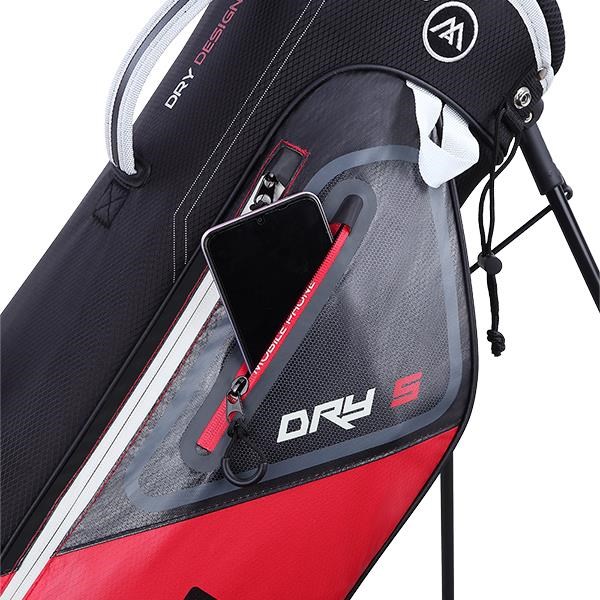 Big Max Dri Lite Seven G Standbag, rot/schwarz