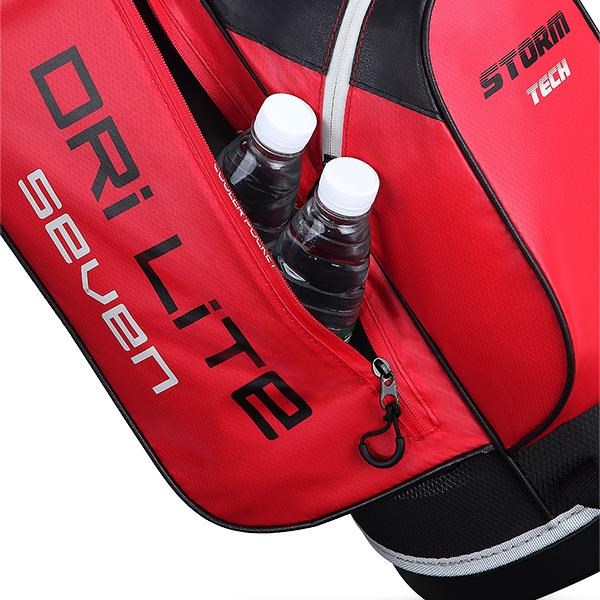 Big Max Dri Lite Seven G Standbag, rot/schwarz