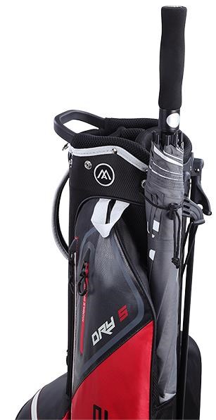 Big Max Dri Lite Seven G Standbag, rot/schwarz