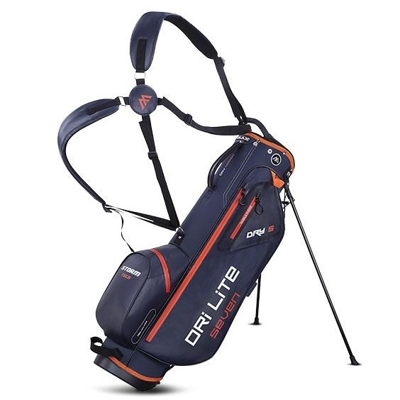 Big Max Dri Lite Seven G Standbag, steel blue/rust/white