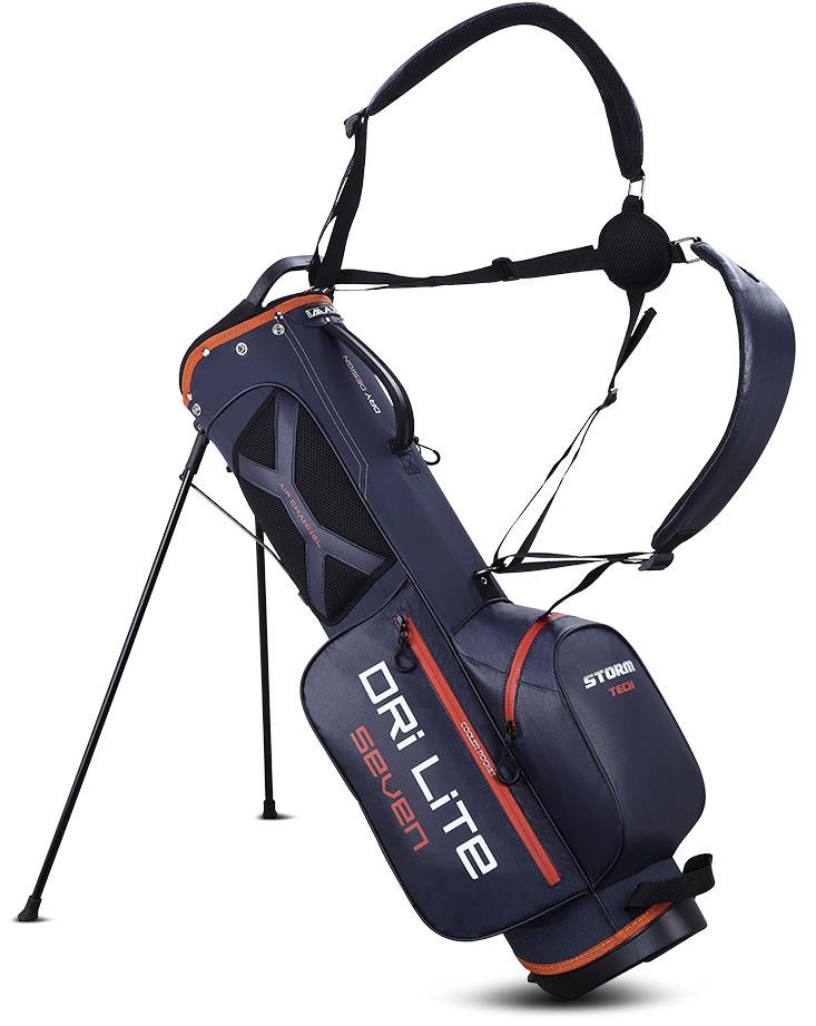 Big Max Dri Lite Seven G Standbag, steel blue/rust/white