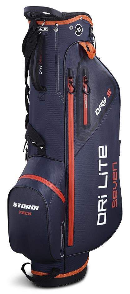 Big Max Dri Lite Seven G Standbag, steel blue/rust/white