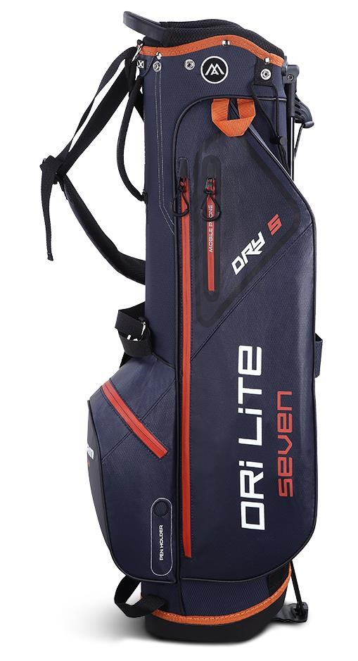 Big Max Dri Lite Seven G Standbag, steel blue/rust/white