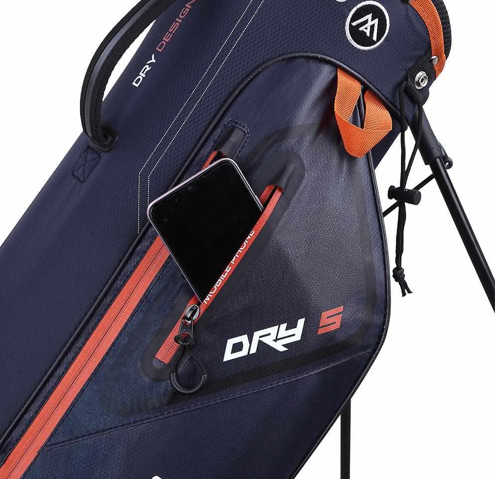 Big Max Dri Lite Seven G Standbag, steel blue/rust/white
