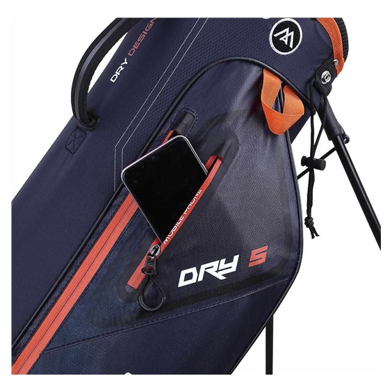 Big Max Dri Lite Seven G Standbag, steel blue/rust/white