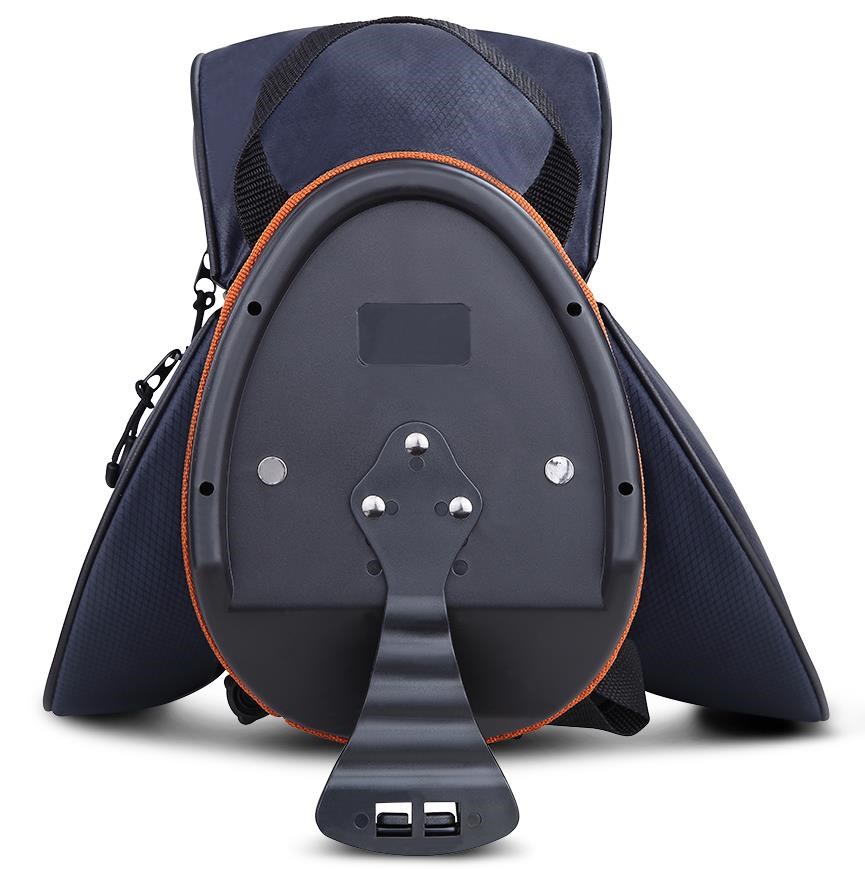Big Max Dri Lite Seven G Standbag, steel blue/rust/white