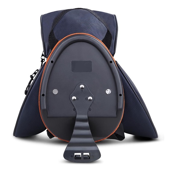 Big Max Dri Lite Seven G Standbag, steel blue/rust/white