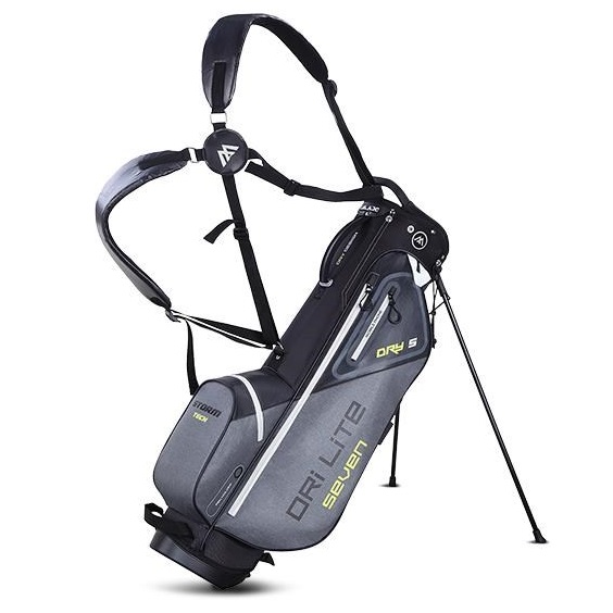 Big Max Dri Lite Seven G Standbag, grau/limette/schwarz