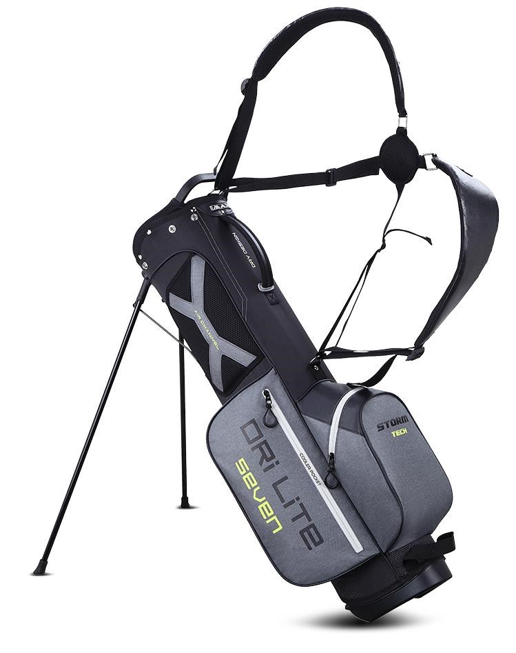 Big Max Dri Lite Seven G Standbag, grau/limette/schwarz
