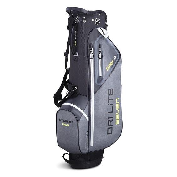 Big Max Dri Lite Seven G Standbag, grau/limette/schwarz