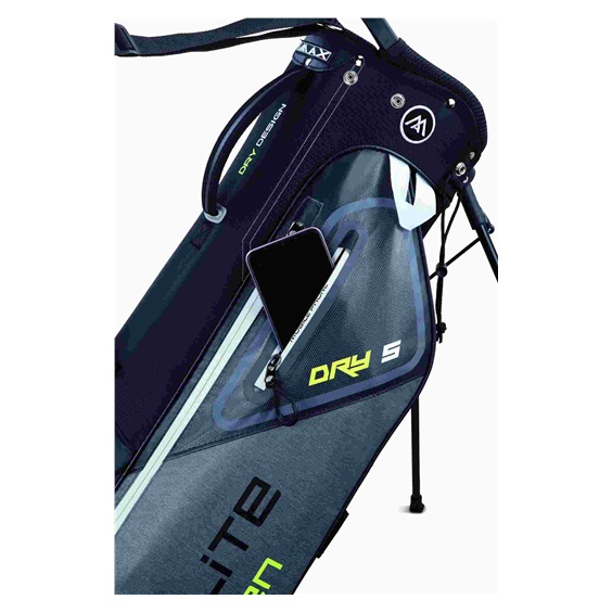 Big Max Dri Lite Seven G Standbag, grau/limette/schwarz