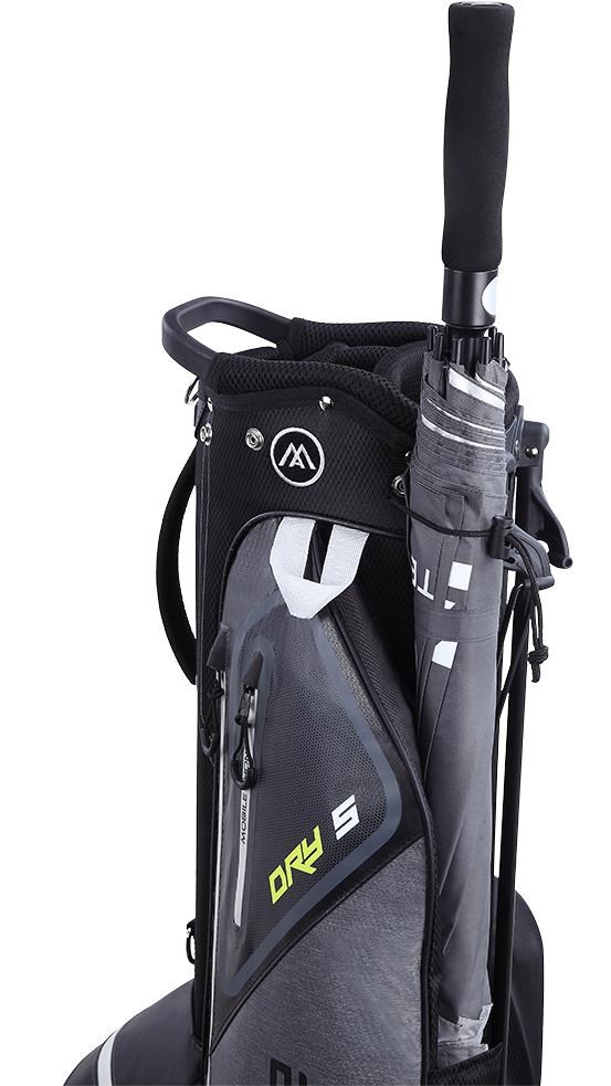 Big Max Dri Lite Seven G Standbag, grau/limette/schwarz