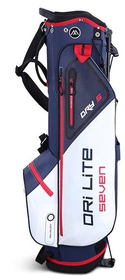 Big Max Dri Lite Seven G Standbag, weiss/dunkelblau/rot