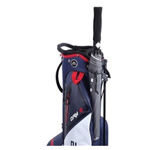 Big Max Dri Lite Seven G Standbag, weiss/dunkelblau/rot