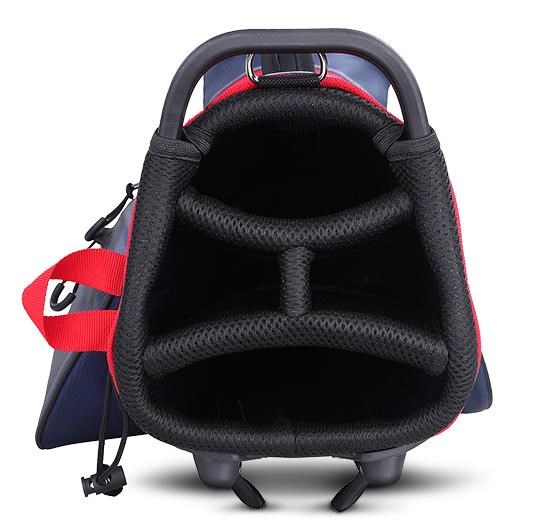 Big Max Dri Lite Seven G Standbag, weiss/dunkelblau/rot