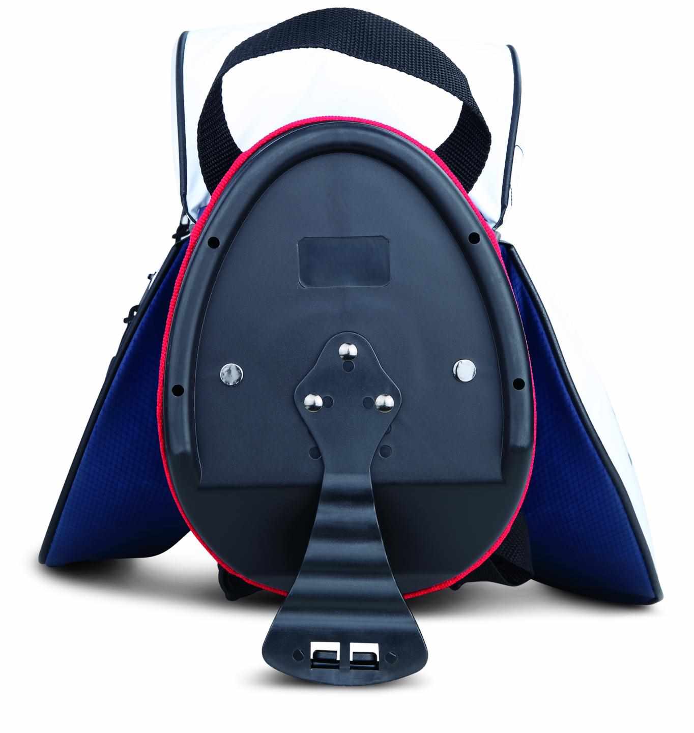 Big Max Dri Lite Seven G Standbag, weiss/dunkelblau/rot