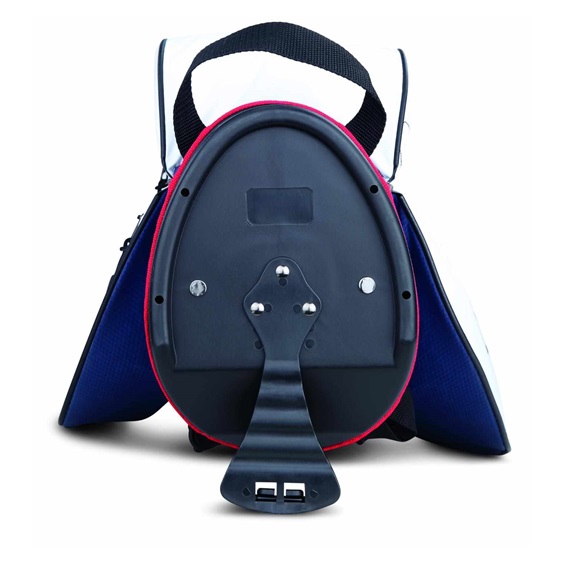 Big Max Dri Lite Seven G Standbag, weiss/dunkelblau/rot