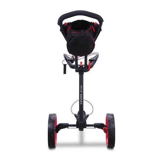 Big Max Blade Trio Golftrolley, schwarz/rot