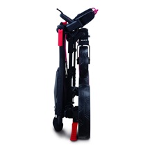 Big Max Blade Trio Golftrolley, schwarz/rot