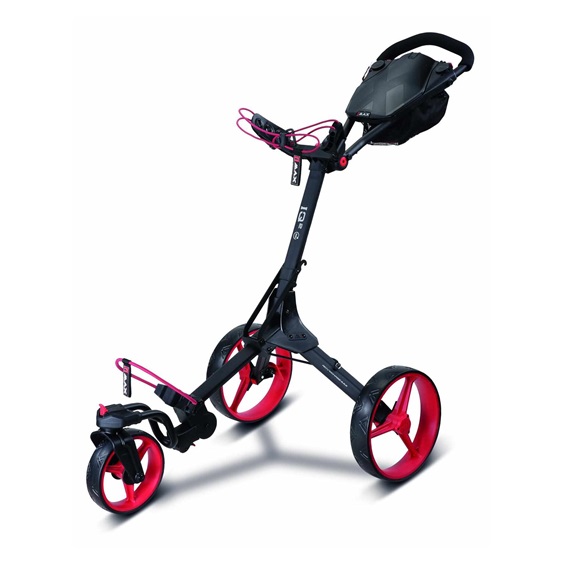 Big Max IQ2 360 Golf Trolley, phantom black/red