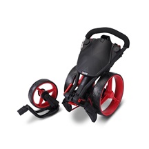 Big Max IQ2 360 Golf Trolley, phantom black/red