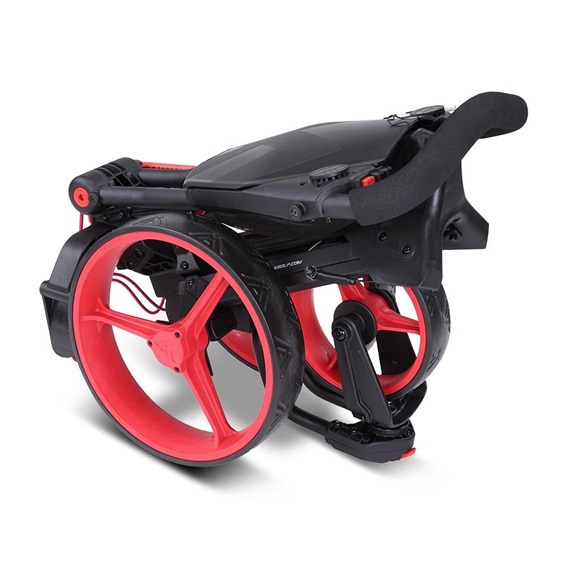 Big Max IQ2 360 Golf Trolley, phantom black/red