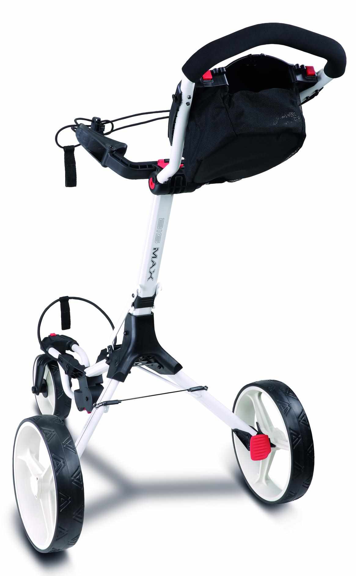 Big Max IQ2 360 Golf Trolley, weiss