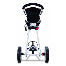 Big Max Autofold X2 Golftrolley, weiss
