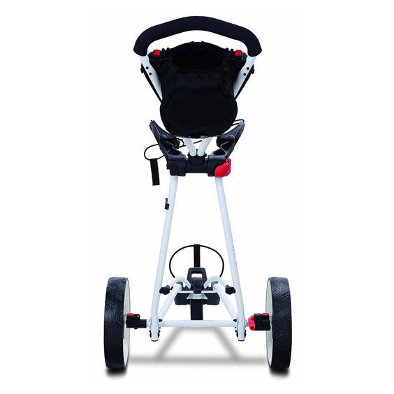 Big Max Autofold X2 Golftrolley, weiss