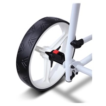 Big Max Autofold X2 Golftrolley, weiss