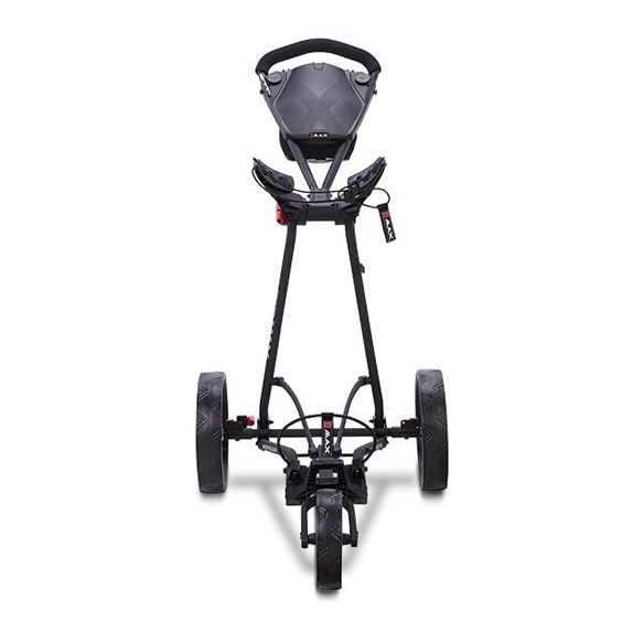 Big Max Autofold X2 Golftrolley, schwarz