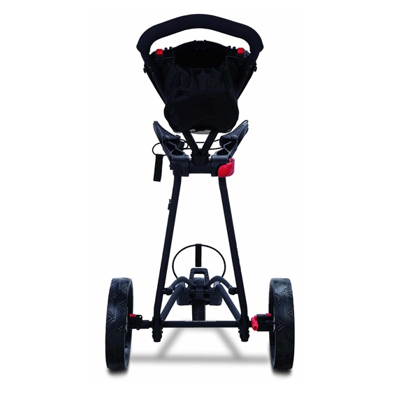 Big Max Autofold X2 Golftrolley, schwarz