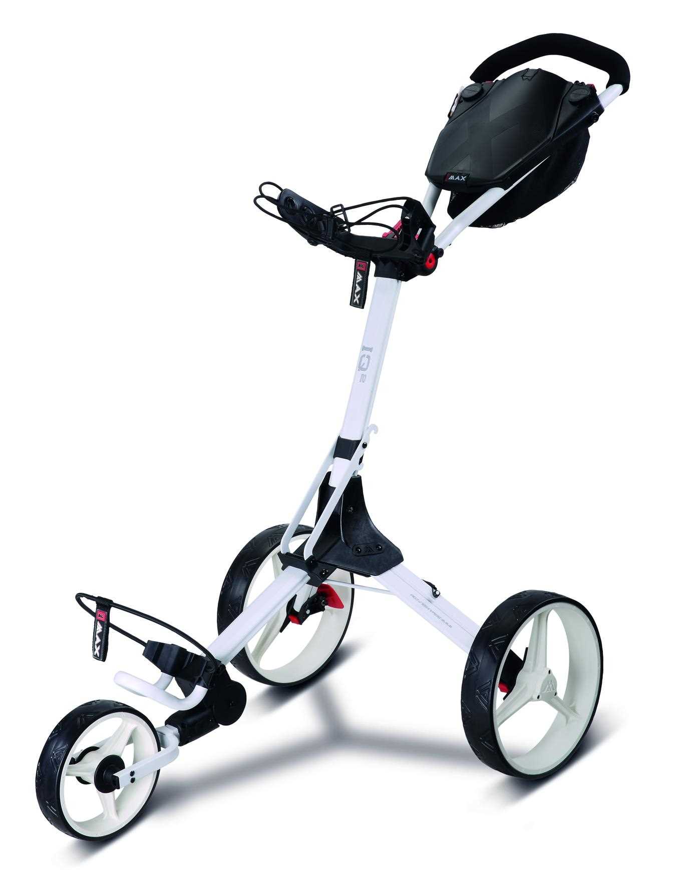 Big Max IQ2 Golftrolley, weiss