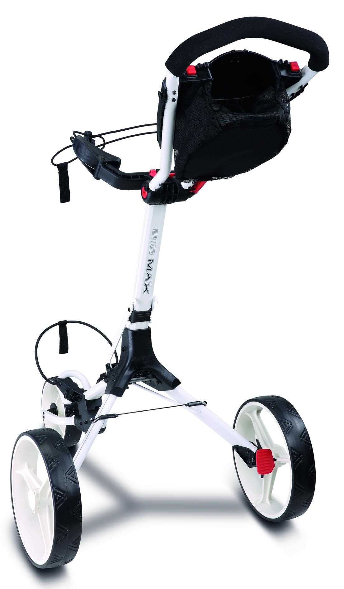Big Max IQ2 Golftrolley, weiss