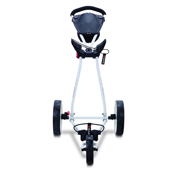 Big Max TI TWO Dreirad Golftrolley, weiss