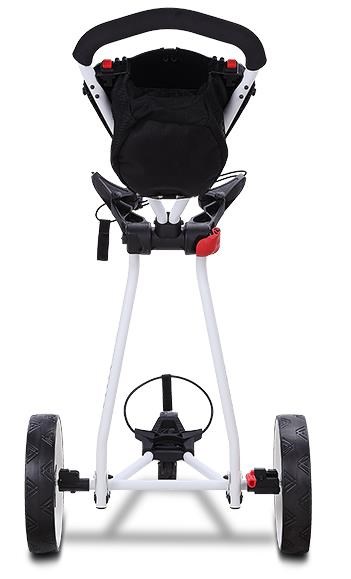 Big Max TI TWO Dreirad Golftrolley, weiss