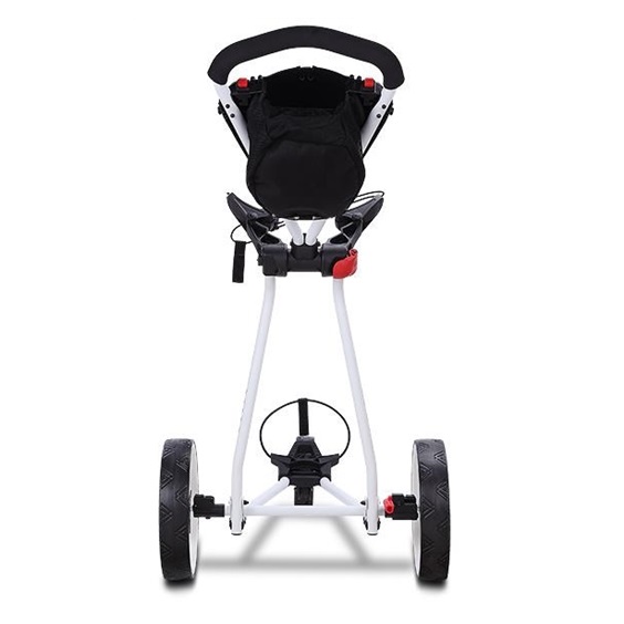 Big Max TI TWO Dreirad Golftrolley, weiss