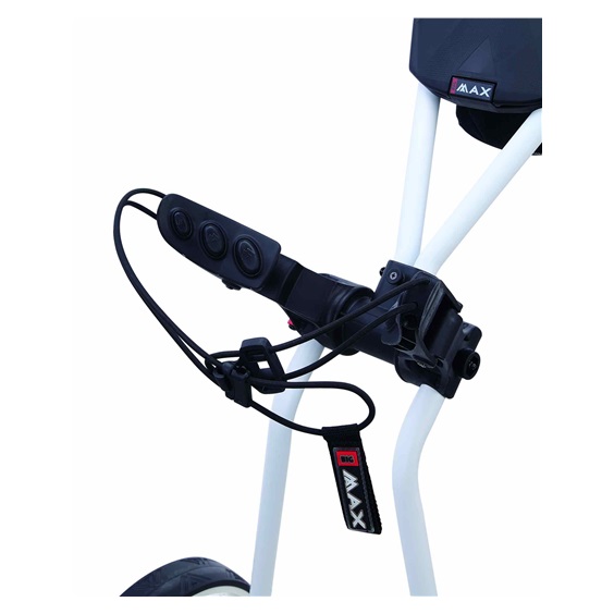 Big Max TI TWO Dreirad Golftrolley, weiss