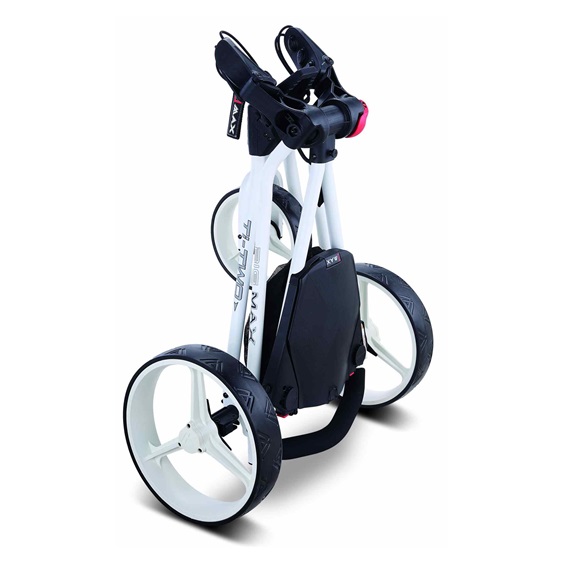 Big Max TI TWO Dreirad Golftrolley, weiss