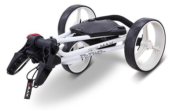 Big Max TI TWO Dreirad Golftrolley, weiss