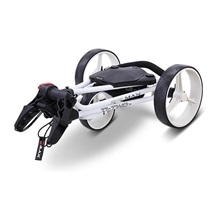 Big Max TI TWO Dreirad Golftrolley, weiss