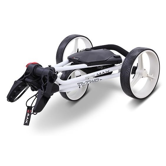 Big Max TI TWO Dreirad Golftrolley, weiss