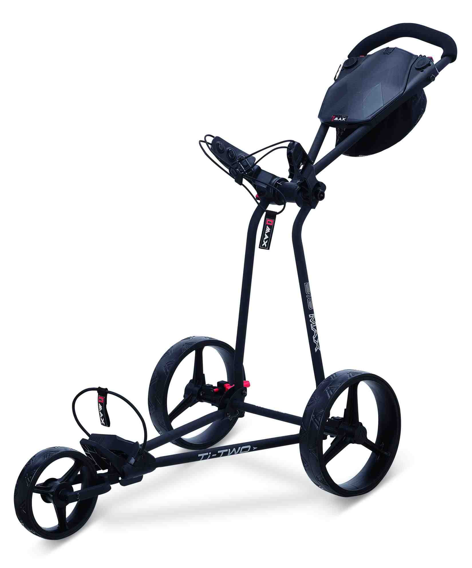 Big Max TI TWO Dreirad Golftrolley, phantom black