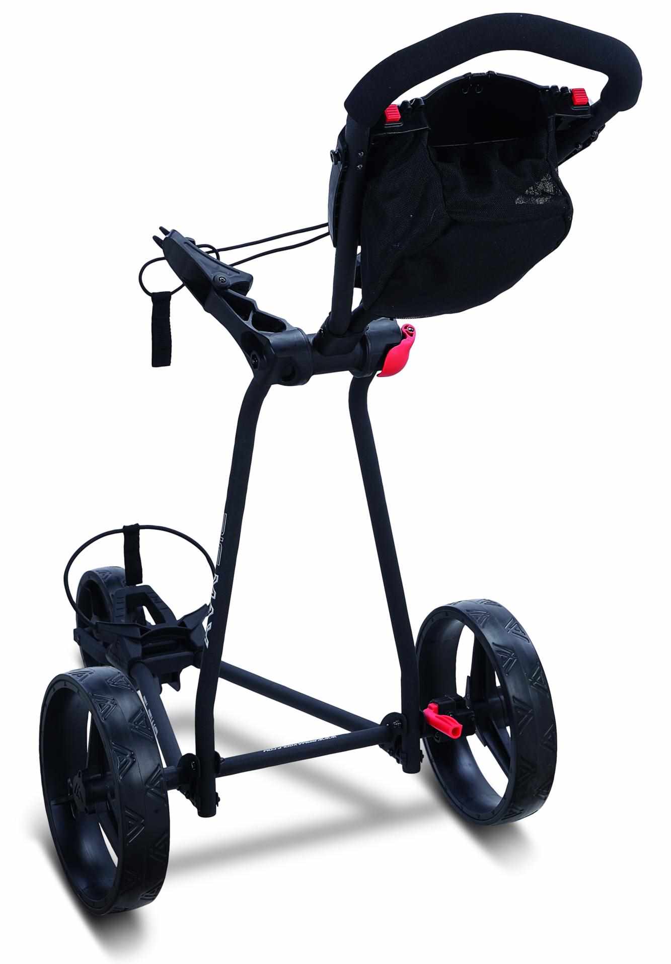 Big Max TI TWO Dreirad Golftrolley, phantom black