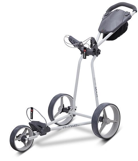 Big Max TI TWO Dreirad Golftrolley, grau