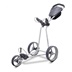 Big Max TI TWO Dreirad Golftrolley, grau
