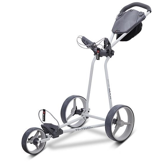 Big Max TI TWO Dreirad Golftrolley, grau
