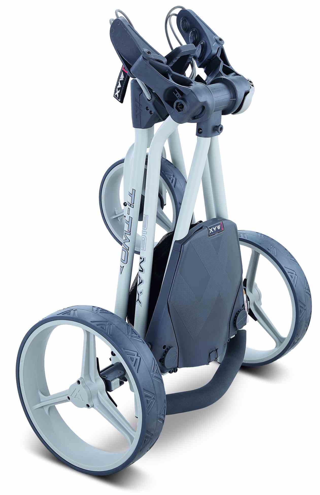 Big Max TI TWO Dreirad Golftrolley, grau